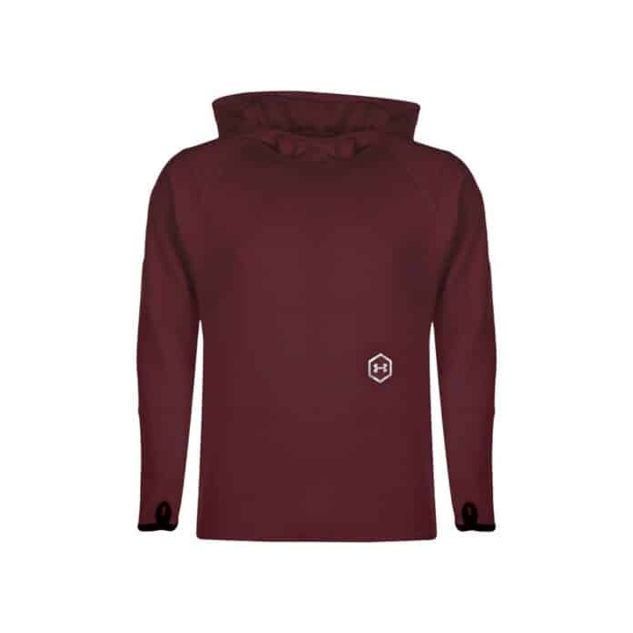 هودی ورزشی مردانه آندر آرمور مدل PB-SIMP0925 زرشکی