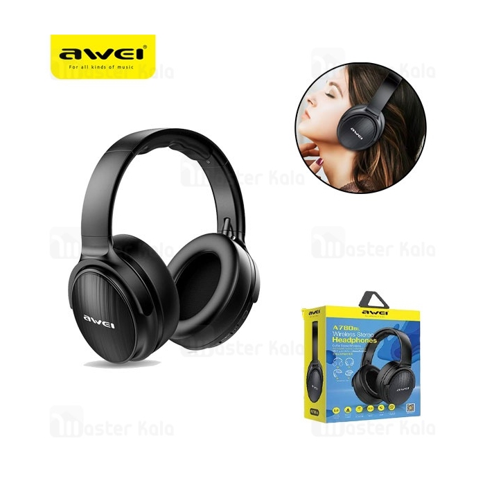 هدفون بلوتوث گیمینگ اوی Awei A780BL رم خور