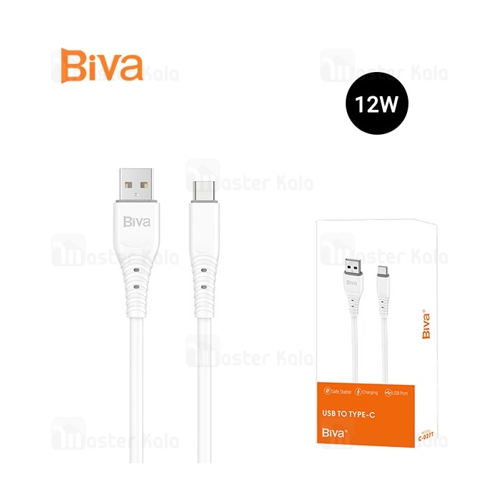 کابل Type-C بیوا Biva C-027T توان 12 وات
