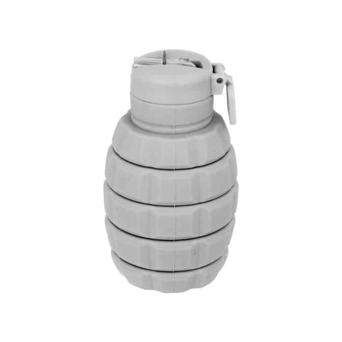 قمقمه سیلیکونی تاشو مدل Grenade ظرفیت ۰.۵ لیتر
