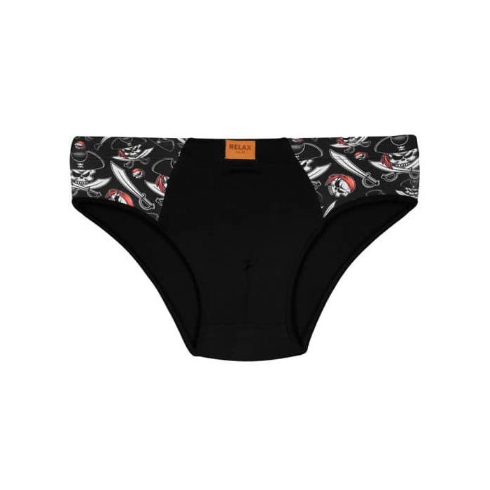 شورت اسلیپ مردانه ریلکس مدل ۱K635-Pirate مشکی