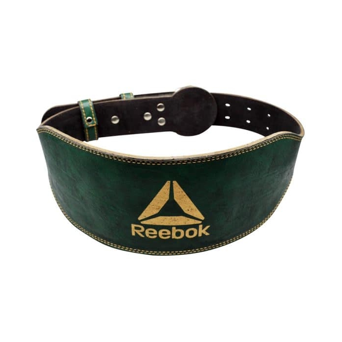 کمربند بدنسازی ریباک عرض ۶cm مدل ELM-Fitoos 402P215 سگکی سبز تیره