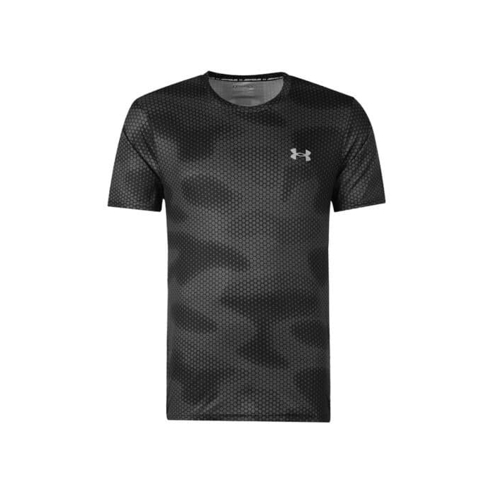 تیشرت ورزشی مردانه آندر آرمور مدل HeatGear-3940 چریکی مشکی