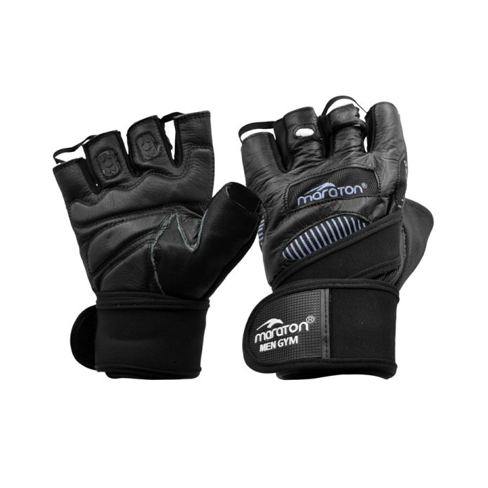 دستکش بدنسازی ماراتن مدل Fitness-402P950 مشکی