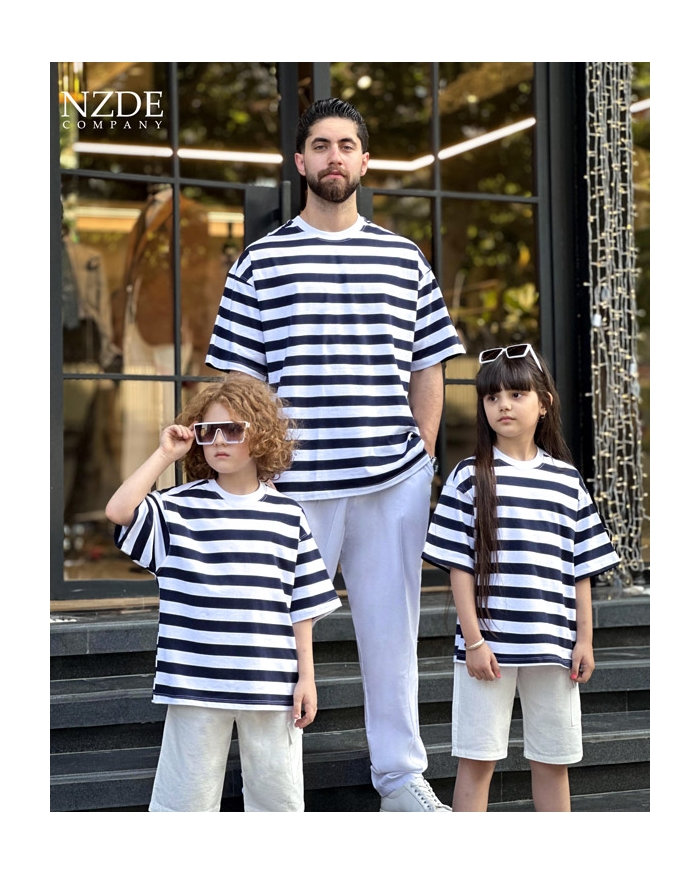 تیشرت رینگی ست خانوادگی NZDE Classic lines