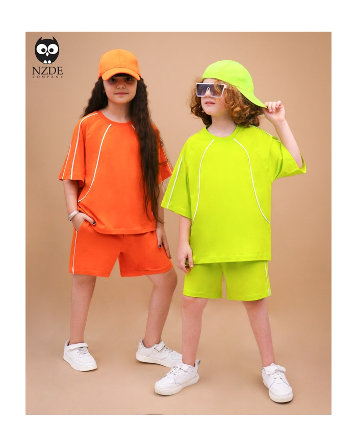 تیشرت شلوارک مغزی دوزی NZDE Style