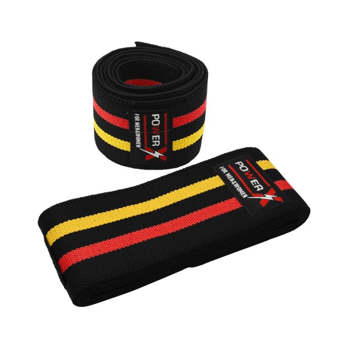 زانوبند ورزشی پاور طول ۱۷۰ سانتی متر مدل Flash-402L920 بسته دو عددی