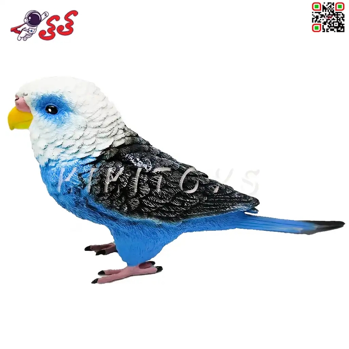 فیگور حیوانات مرغ عشق آبی اسباب بازی Budgerigar 1078