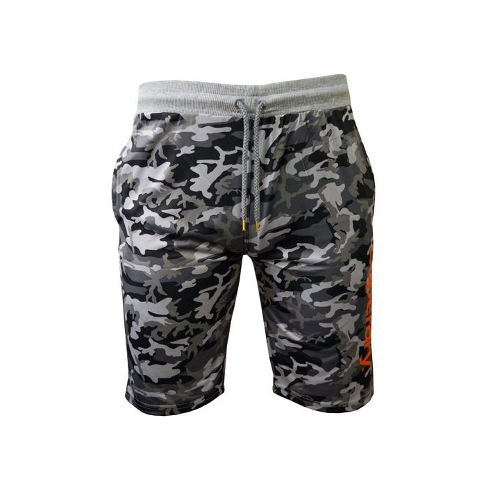 شلوارک ورزشی مردانه Super Dry چریکی طوسی