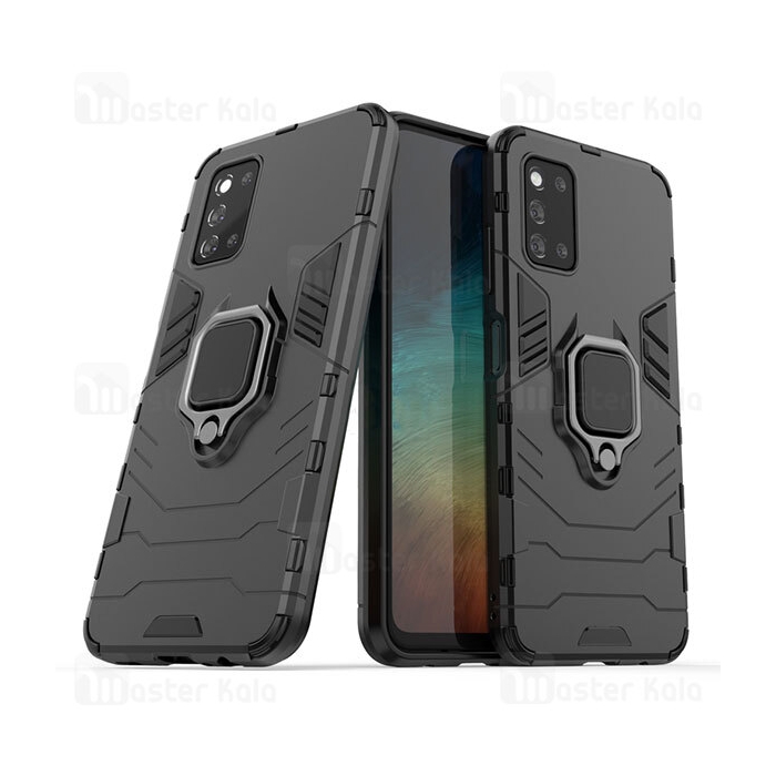 گارد ضد ضربه انگشتی سامسونگ Samsung Galaxy F52 5G Black Panther Keysion Shockproof Armor Ring