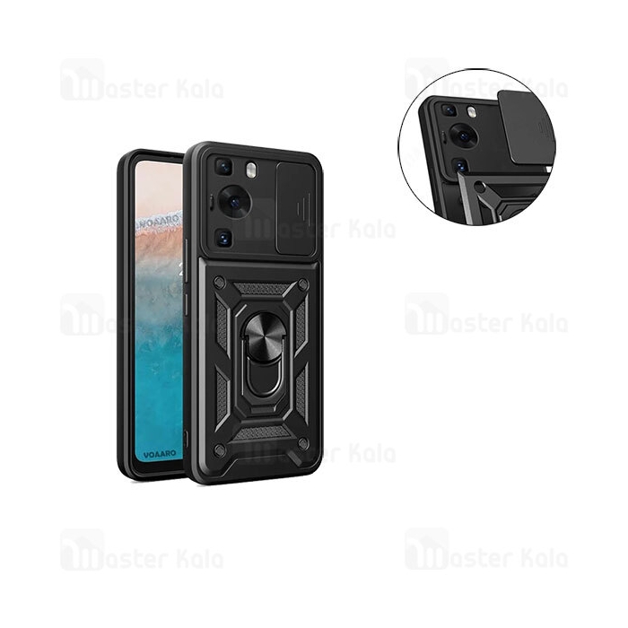 گارد محافظ ضد ضربه انگشتی Huawei P60 / P60 Pro SHUNIJA Case دارای محافظ دوربین