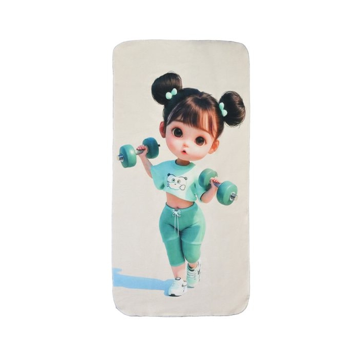 حوله ورزشی مدل Bobi-404F0831 ابعاد ۱۰۰ در ۵۰ سانتی متر