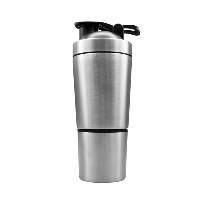 شیکر دو تیکه استیل مدل Diamond ظرفیت ۰.۶ لیتر