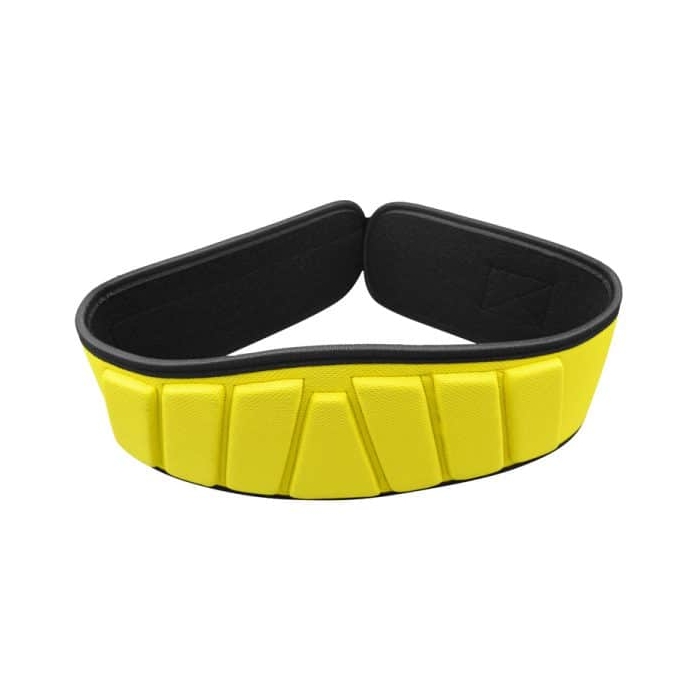 کمربند بدنسازی ماراتن مدل Pill-8778 چسبی زرد
