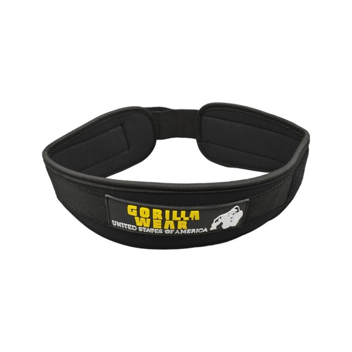 کمربند بدنسازی گوریلا مدل BKK- 403D880  چسبی مشکی زرد