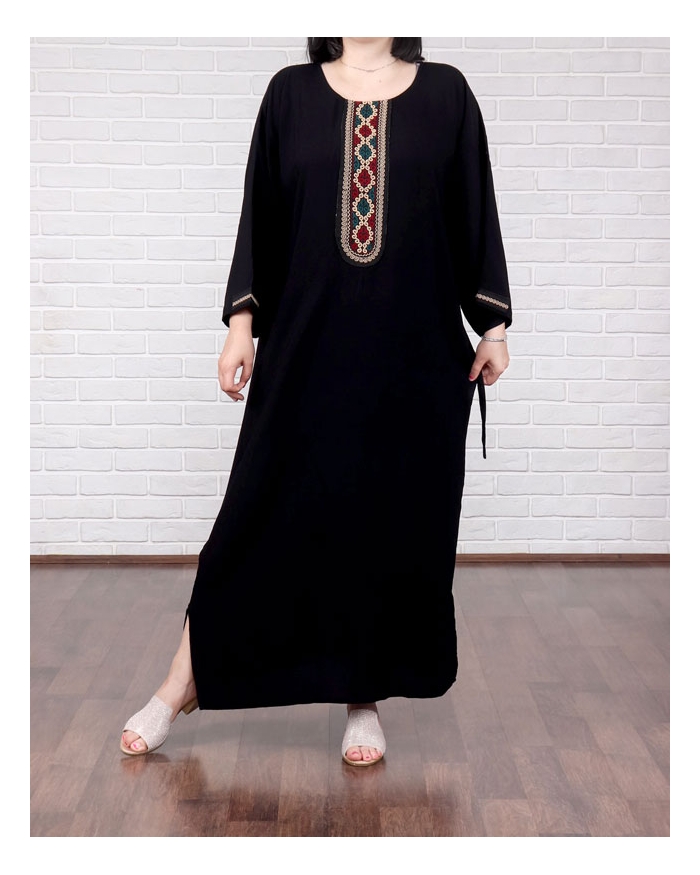 ساحلی یقه سنتی اجه رندوم 4155
