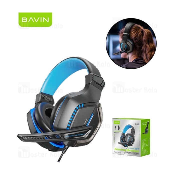 هدفون سیمی گیمینگ باوین Bavin BH61