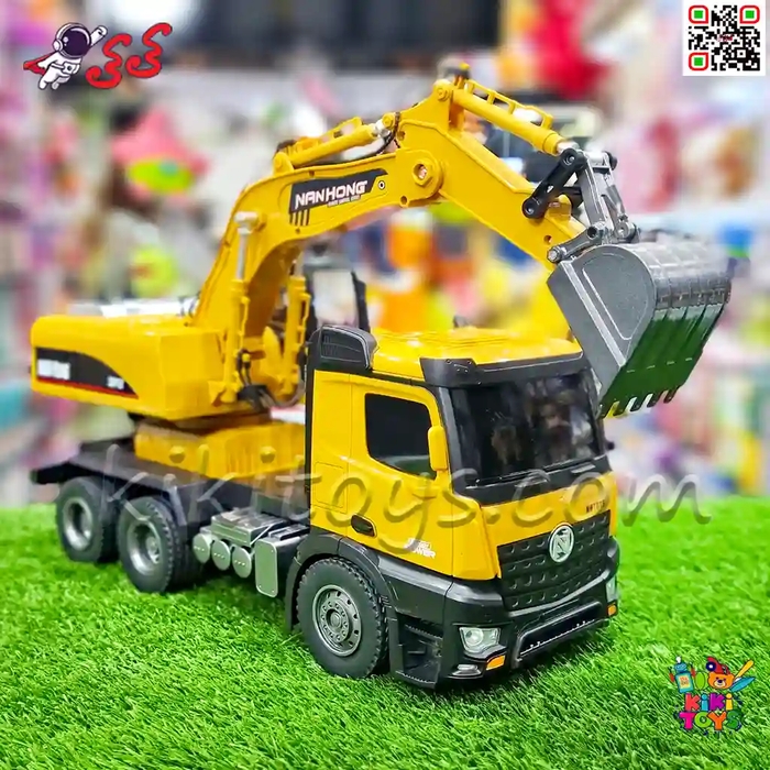 بیل مکانیکی کنترلی اسباب بازی موزیکال بزرگ EXCAVATOR LOADER 9916