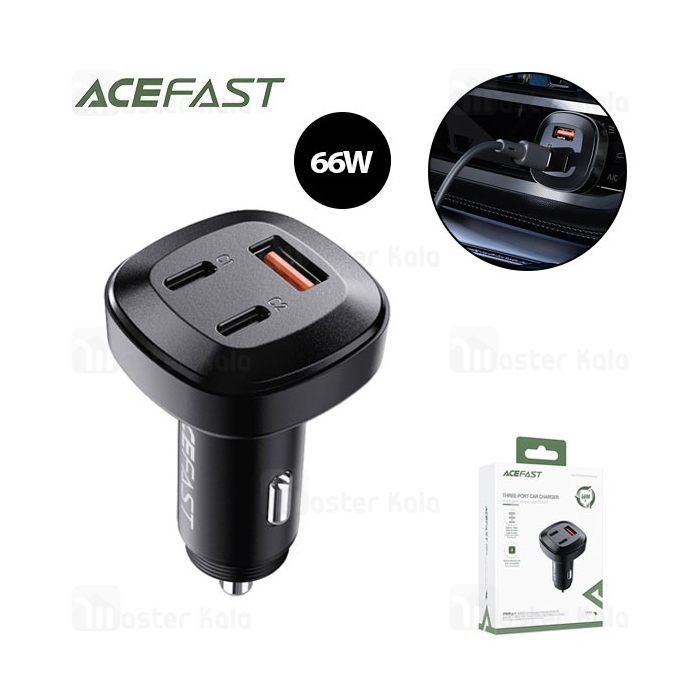 شارژر فندکی ایس فست ACEFAST B3 توان 66 وات