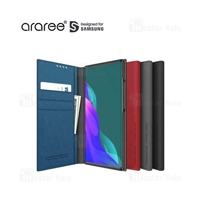 کیف چرمی آراری سامسونگ Samsung Galaxy Note 20 Ultra Araree Mustang Diary