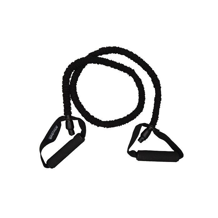 کش بدنسازی CX تراباند روکش دار با مقاومت ۱۸ کیلوگرم Black