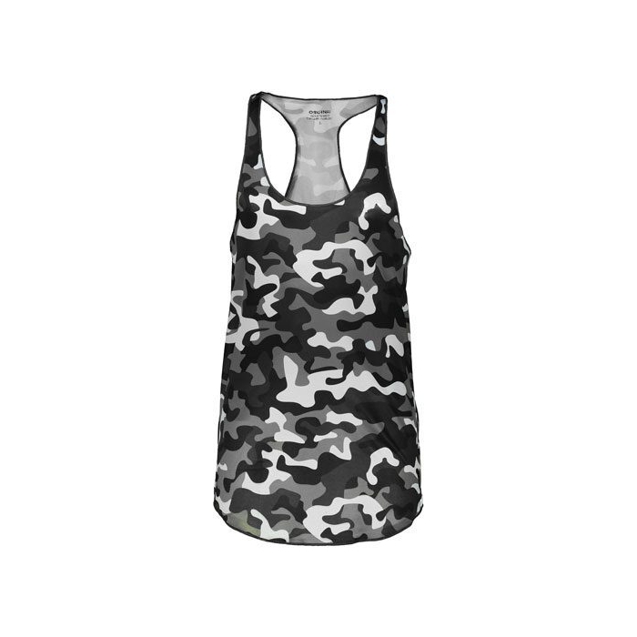 رکابی ورزشی مردانه چریکی مدل لانگ خاکستری