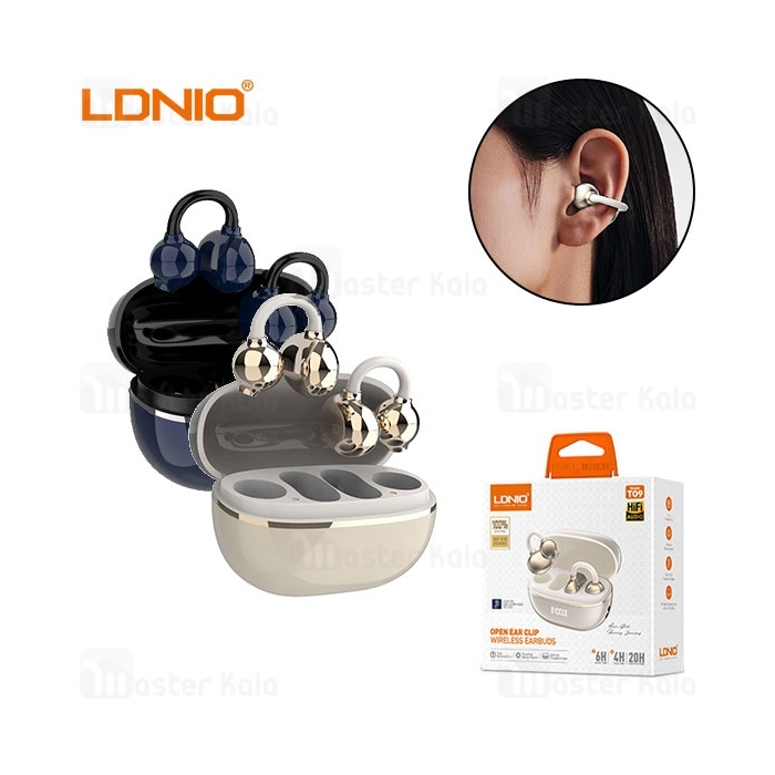 هندزفری بلوتوث الدینیو LDNIO T09 Open Ear Clip Earbuds