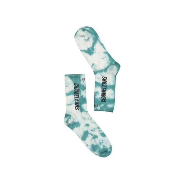 جوراب نیم ساق اسپرت ایسی کلاب مدل ابری ۷۰۰ سبز آبی