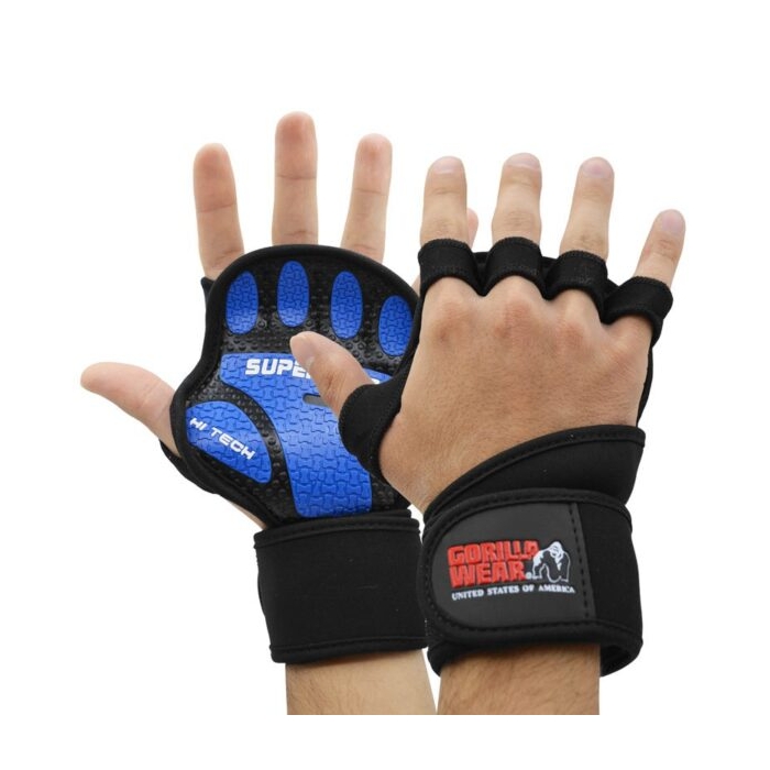 مچ بند و گریپ پد گوریلا ور مدل Super Grip-HT آبی