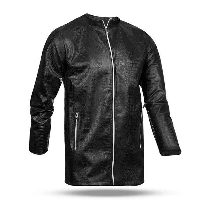 کاپشن چرم مردانه Snake_Skin مدل 3705