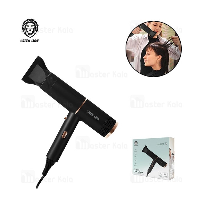سشوار گرین لاین Green Lion Bristol Hair Dryer GNBRHRDRYBK