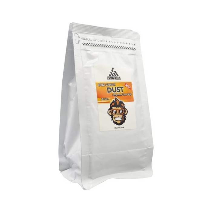 گچ منیزیم وزنه برداری پاکتی گوریلا مدل Dust-SP100 وزن ۱۰۰ گرمی