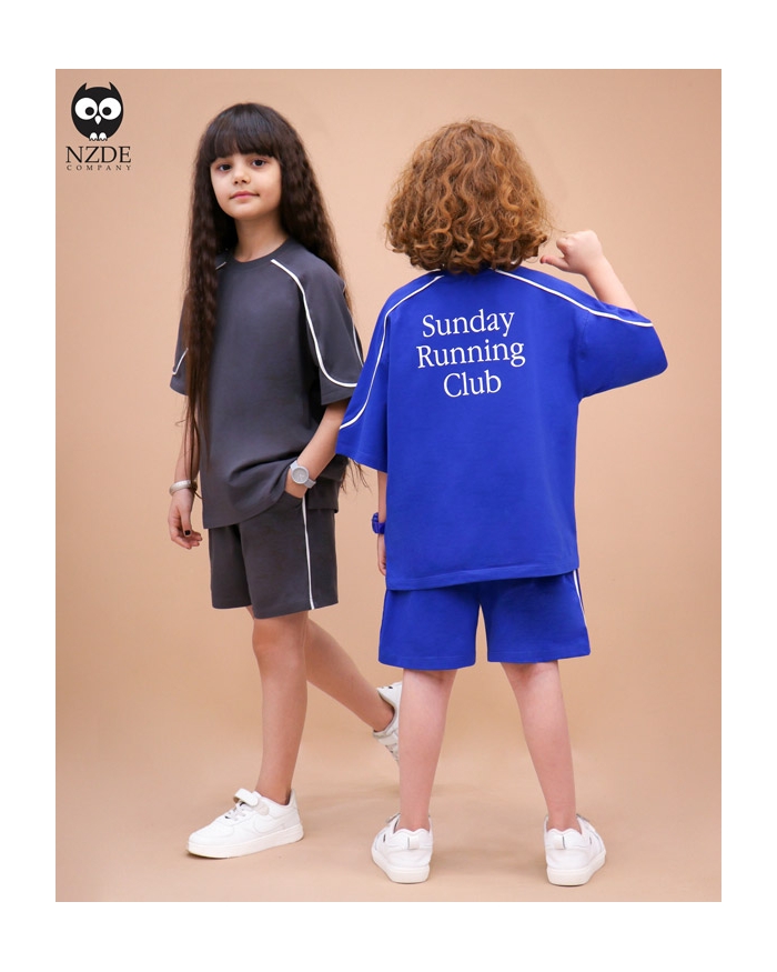 تیشرت شلوارک مغزی دوزی Sunday NZDE