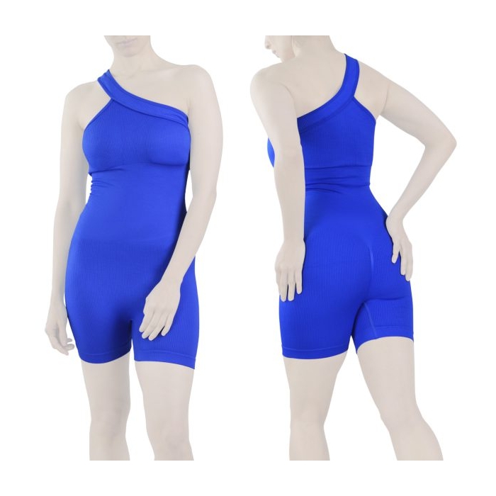 اورال سرهمی کوتاه ورزشی زنانه مدل MM-15 آبی