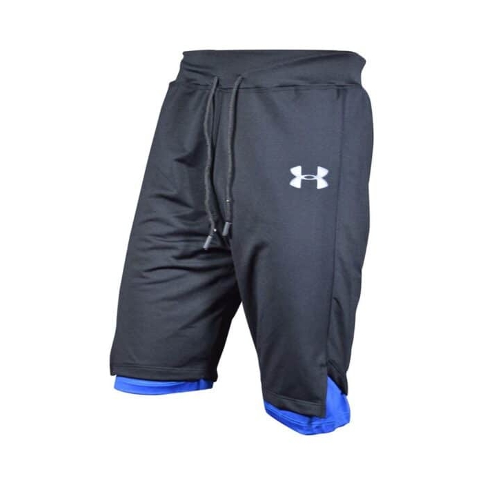 شلوارک کشاله دار ورزشی مردانه آندر آرمور مدل PB-1399 آبی