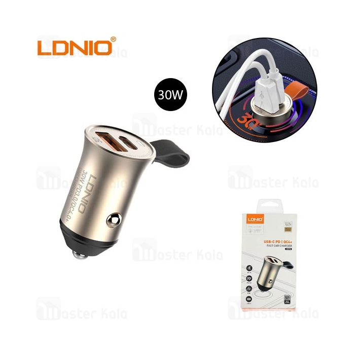 شارژر فندکی الدینیو Ldnio C509Q توان 30 وات