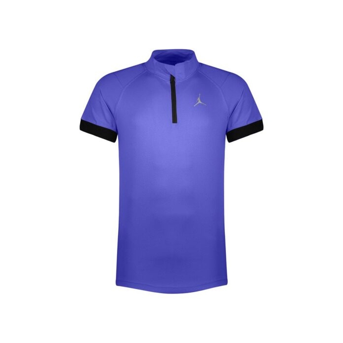 تیشرت ورزشی مردانه جردن مدل Pb-NIM ZIP 1408 آبی