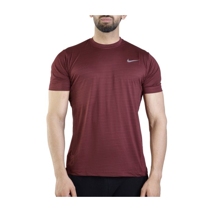 تیشرت ورزشی مردانه نایک مدل DS-2B1776 زرشکی
