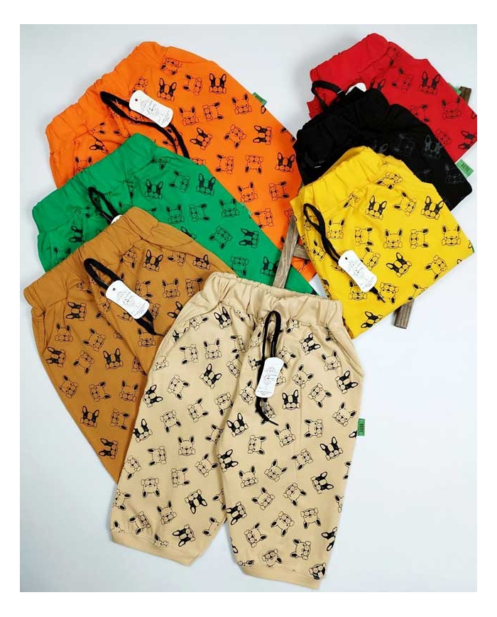  شلوارک بچگانه طرح دار اسپرت 832
