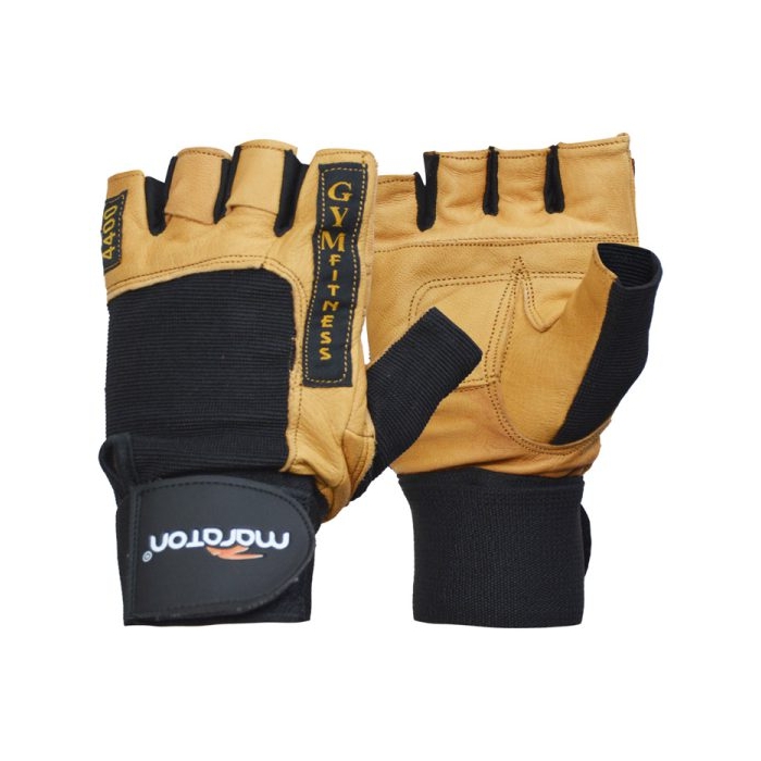 دستکش بدنسازی ماراتن مدل ۴۴۰۰ خردلی