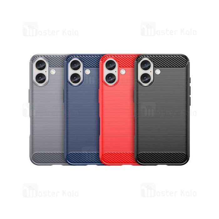قاب فیبر کربنی آیفون Apple iPhone 16 Rugged Armor Fiber Carbon