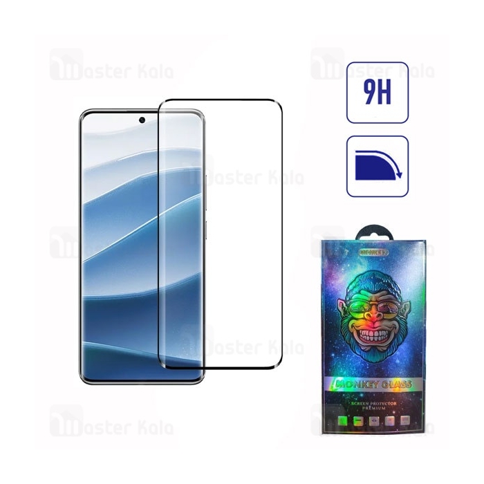 گلس تمام صفحه تمام چسب خمیده Xiaomi Redmi Note 14 Pro 4G Full Screen Glass