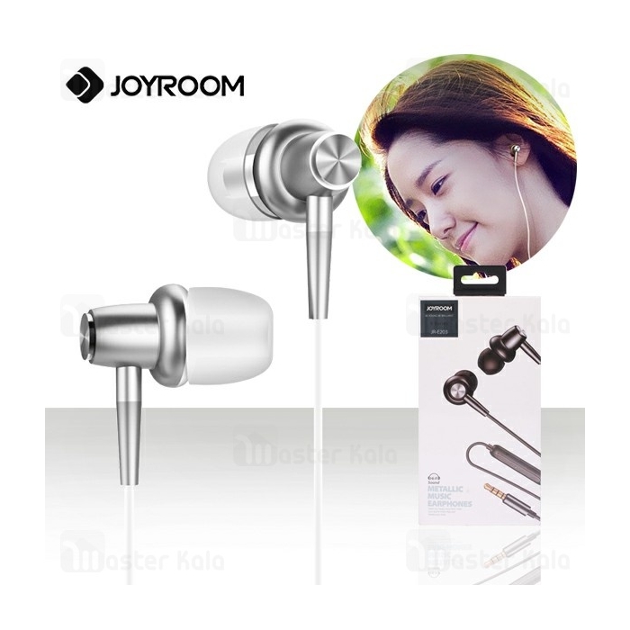 هندزفری سیمی جویروم Joyroom JR-E203 Metallic Music Earphone