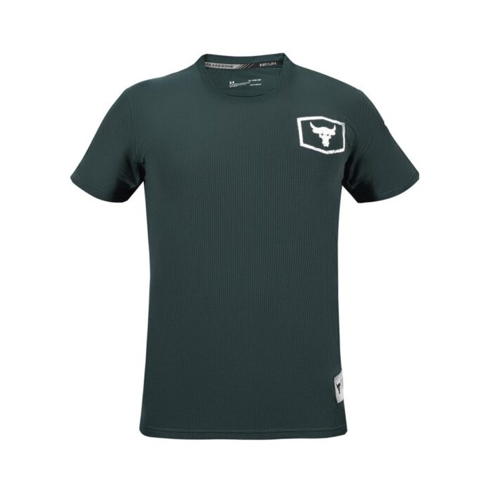 تیشرت ورزشی مردانه آندر آرمور مدل Rock-Sweat 256 طوسی تیره