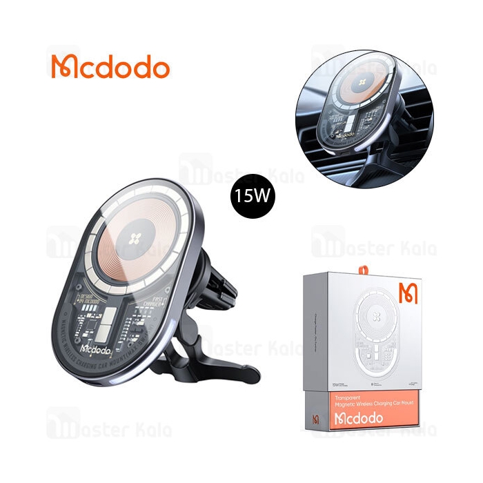 هولدر و شارژر وایرلس مگ سیف مک دودو Mcdodo CH-2340 توان 15 وات