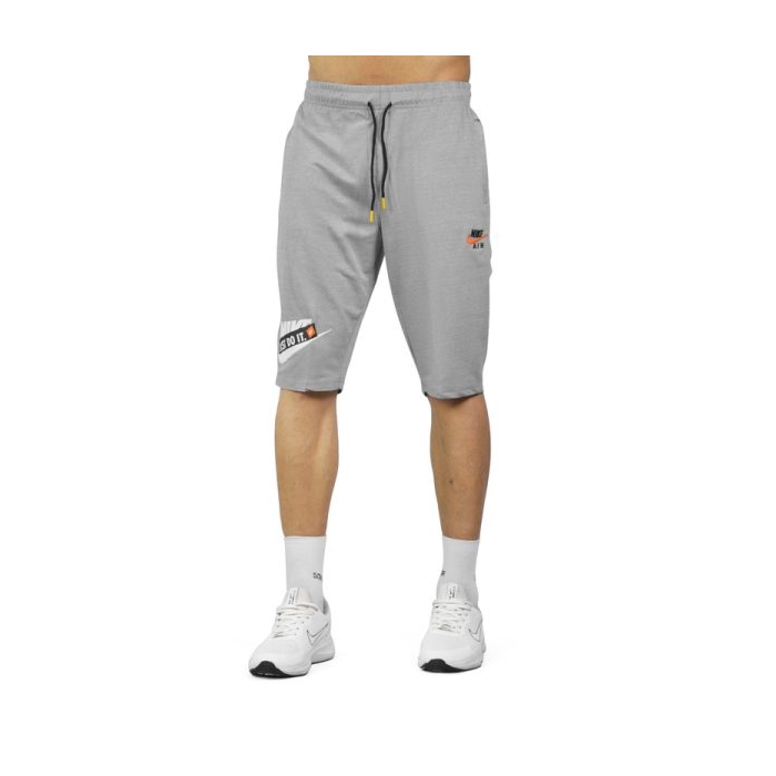 شلوارک ورزشی مردانه نایک مدل N112 طوسی روشن