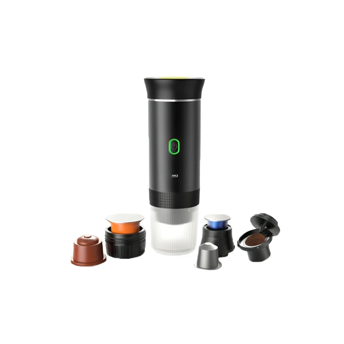 اسپرسو ساز پرتابل مسافرتی گرین لاین مدل Gncofmkltbk شارژی