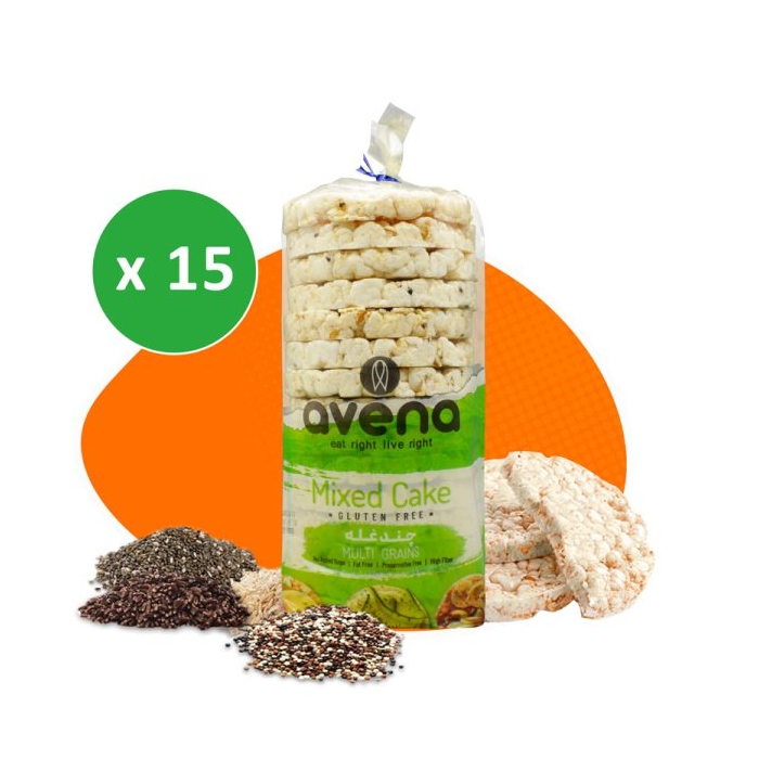 پکیج سیس رایس اونا رژیمی طعم چند غله کارتن ۱۵ بسته ای