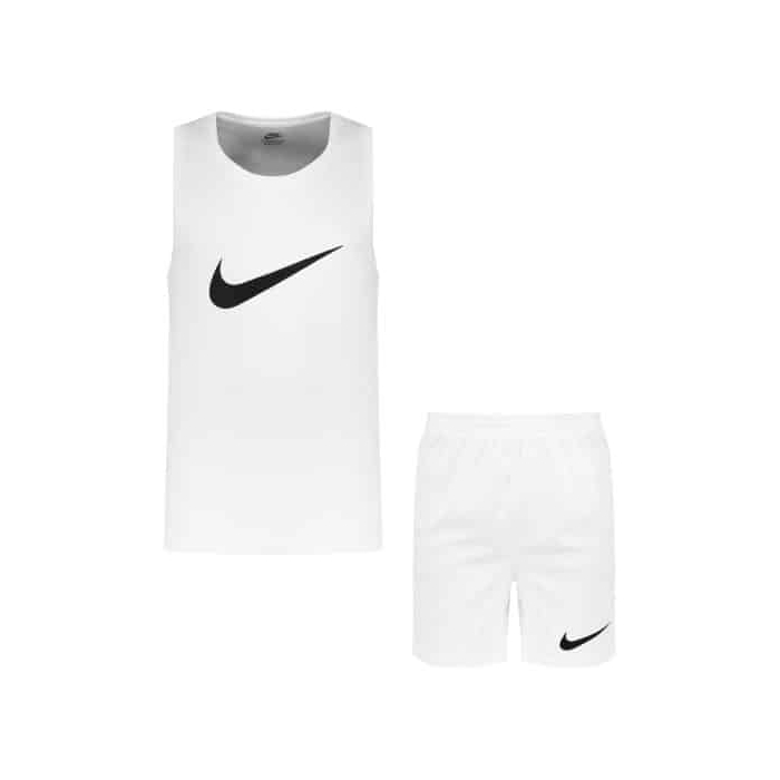 ست رکابی و شلوارک ورزشی مردانه نایک مدل PY-1K750 سفید