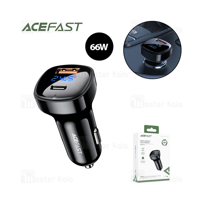 شارژر فندکی ایس فست ACEFAST B4 توان 66 وات